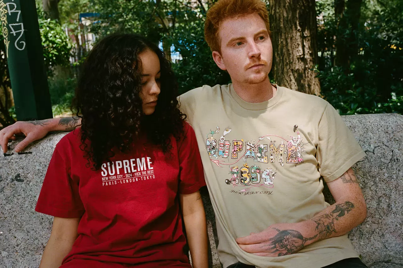 Cận cảnh 5 mẫu áo phông Supreme Summer 2024